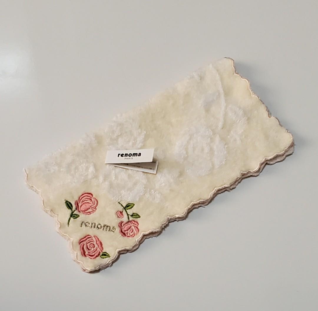 Renoma hand towel (Category: Bedding & Towels) located in Quezon City. Submitted by lajean (Listing ID 1118622333, Image 2). Description: Renoma hand towel 💯% Japan source Shipping fee at buyer's expense.