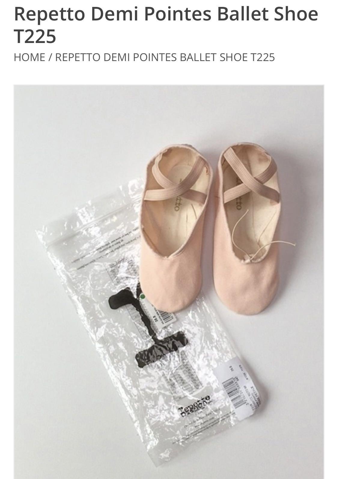 Repetto pointe shoes top