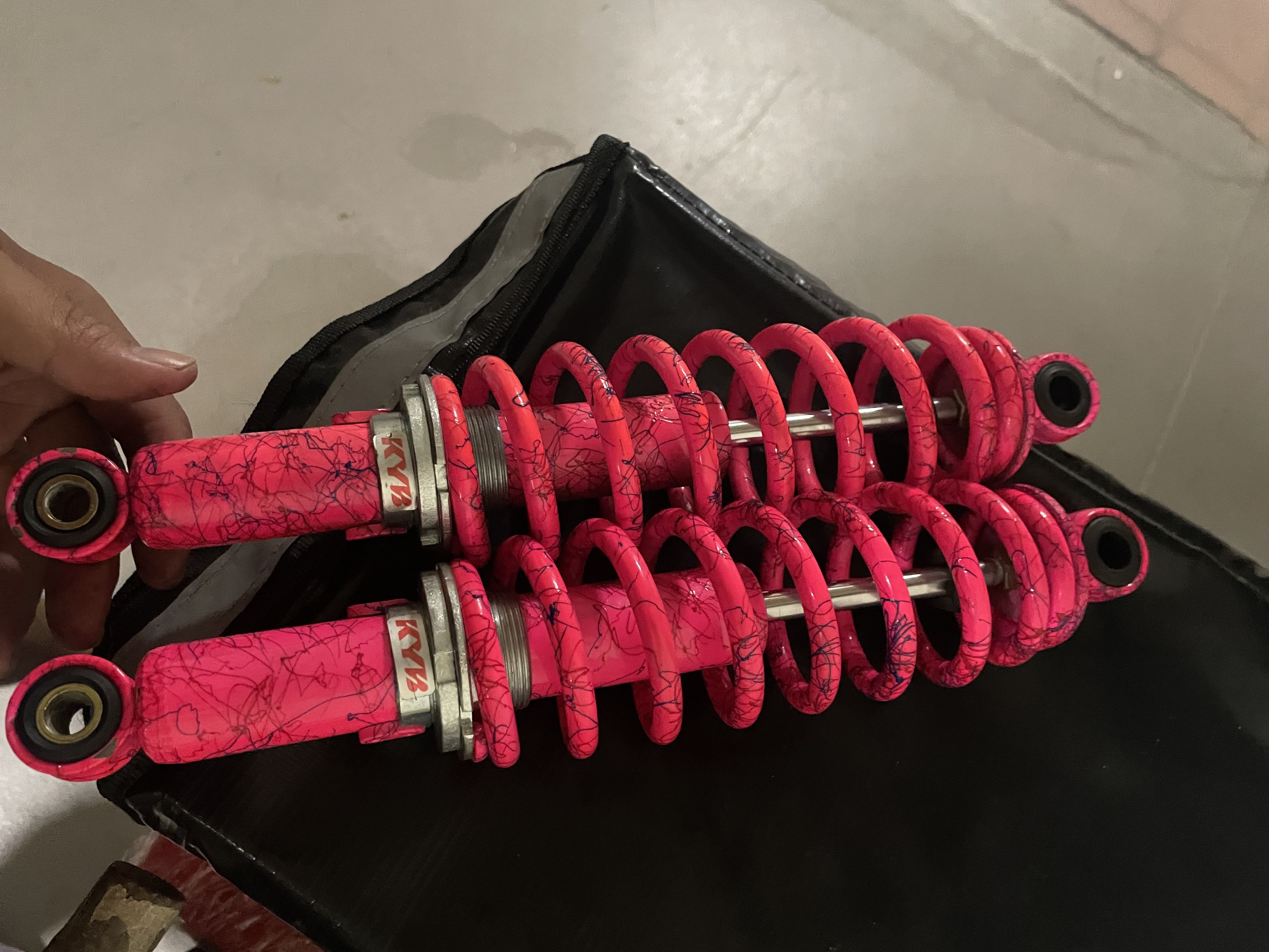 Rxz KYB Batik Suspension, Absorber, Gantung, Motorcycles, Motorcycle