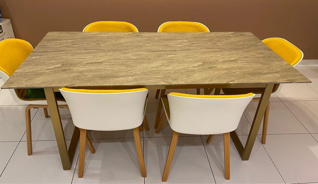 Second hand dining discount room chairs for sale