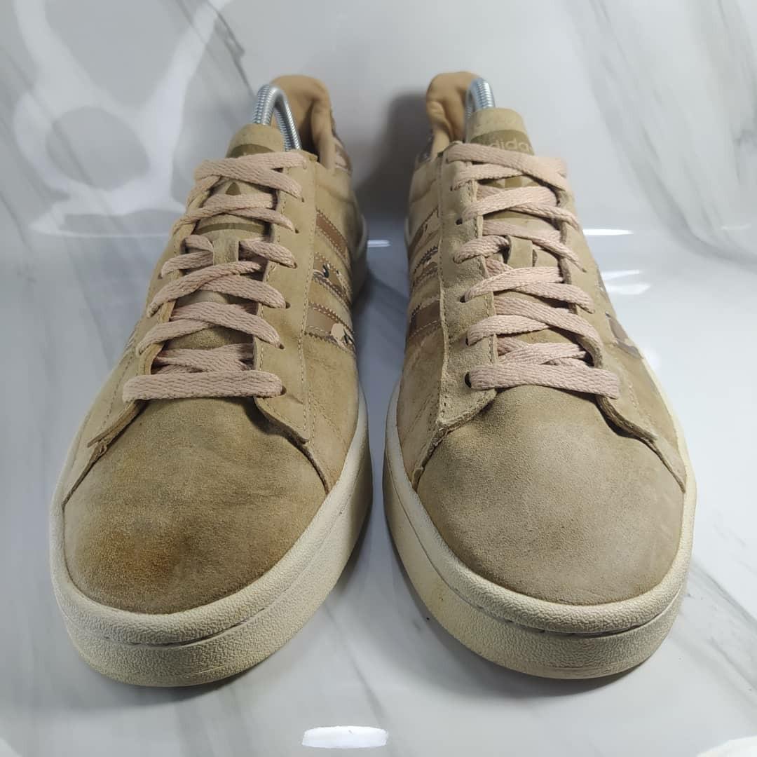 konstant skildpadde Ledig Sepatu adidas campus army, Fesyen Pria, Sepatu , Sneakers di Carousell