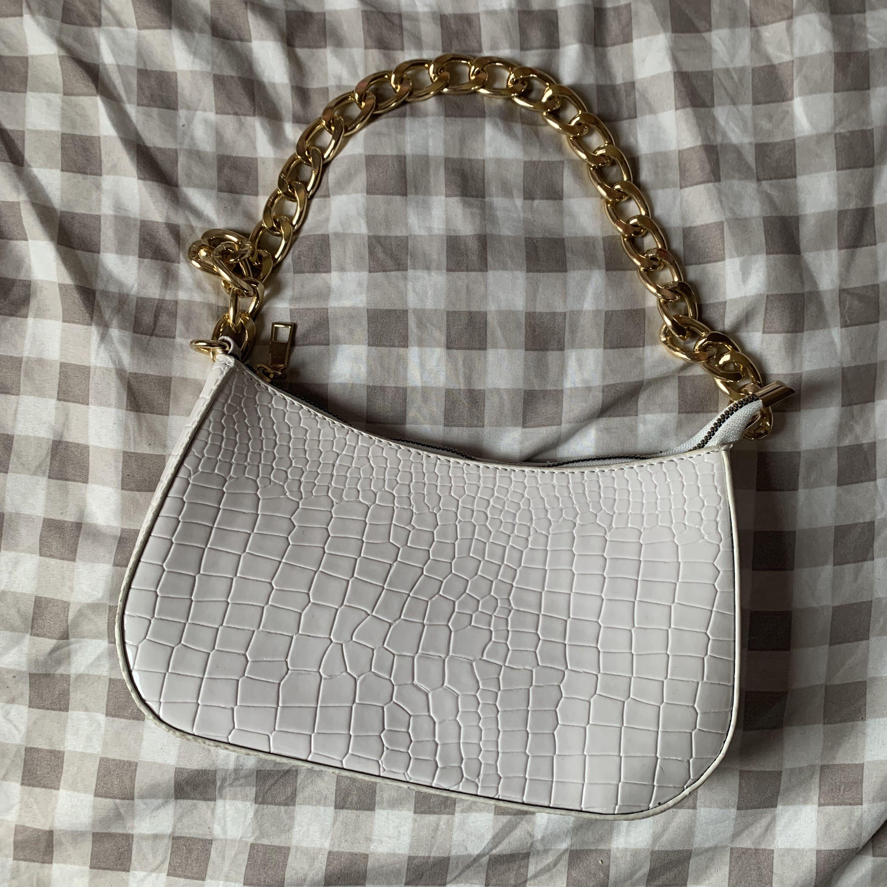 Shein Minimalist White Bag, Women's Fashion, Bags & Wallets, Shoulder Bags  on Carousell