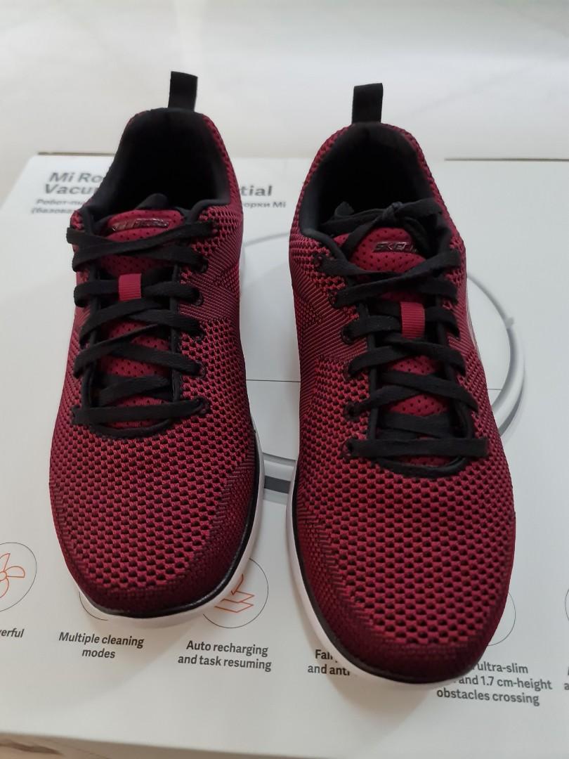 Skechers memory foam marron deals