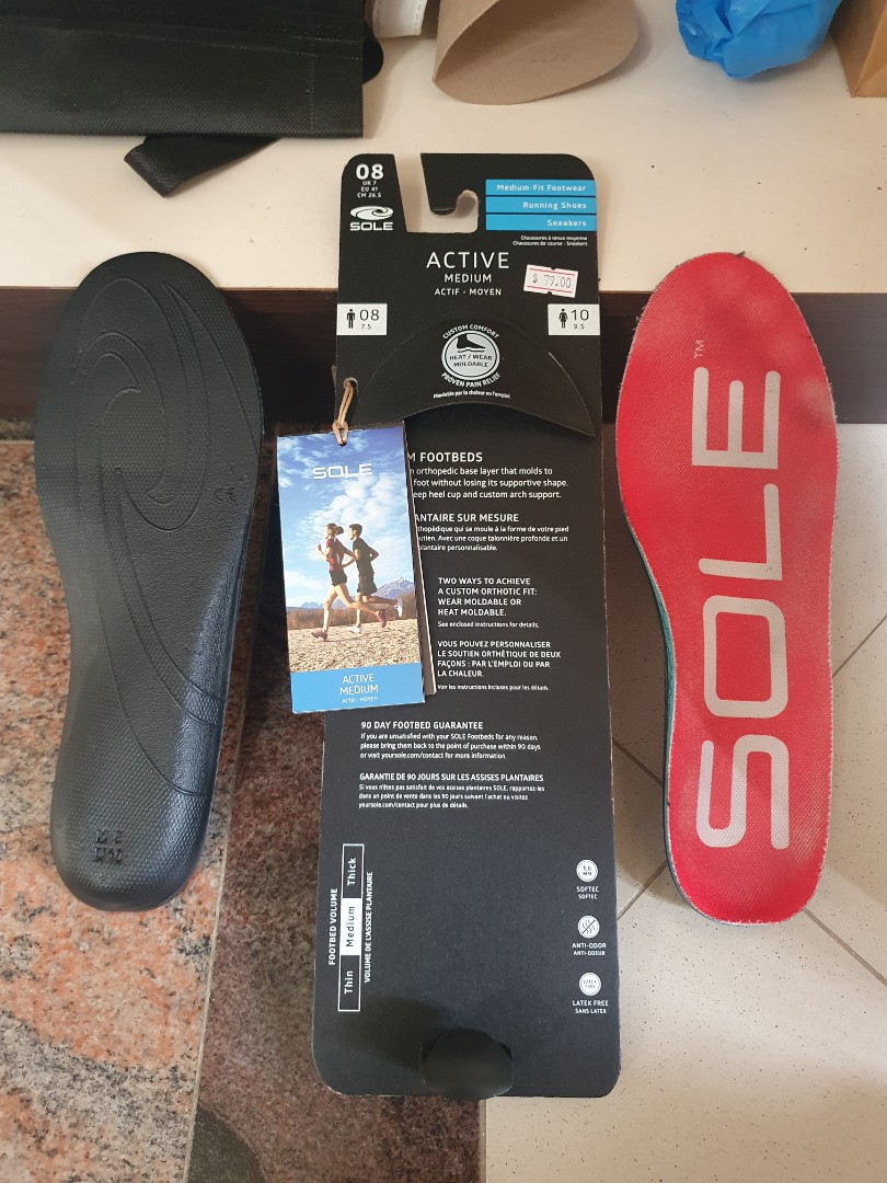 Mens insoles sales size 8