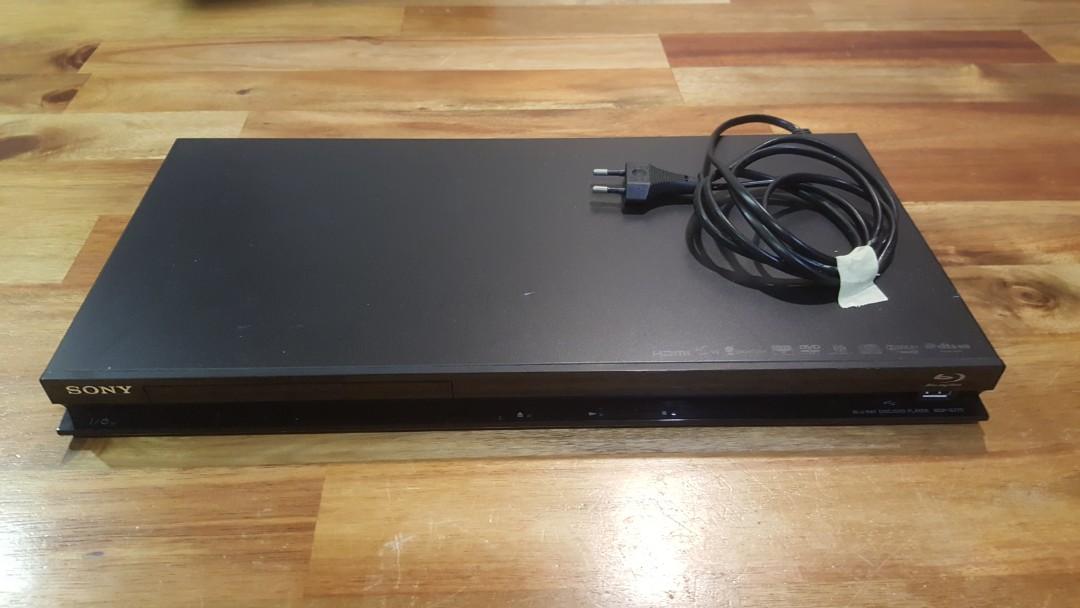Sony Blu Ray Player BDP S370, Audio, Soundbars, Speakers  Amplifiers on  Carousell