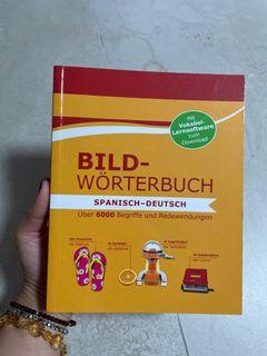 Spanish-german vocabulary book