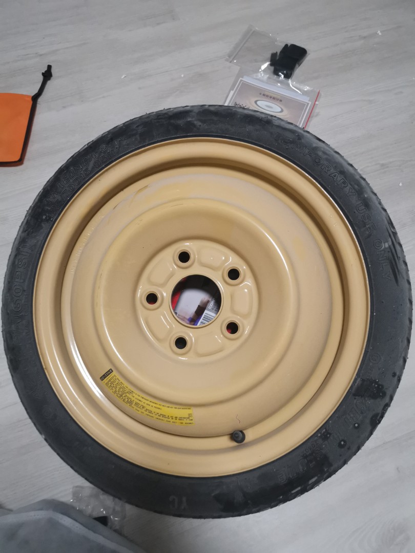 Spare wheel, Car Accessories, Tyres & Rims on Carousell