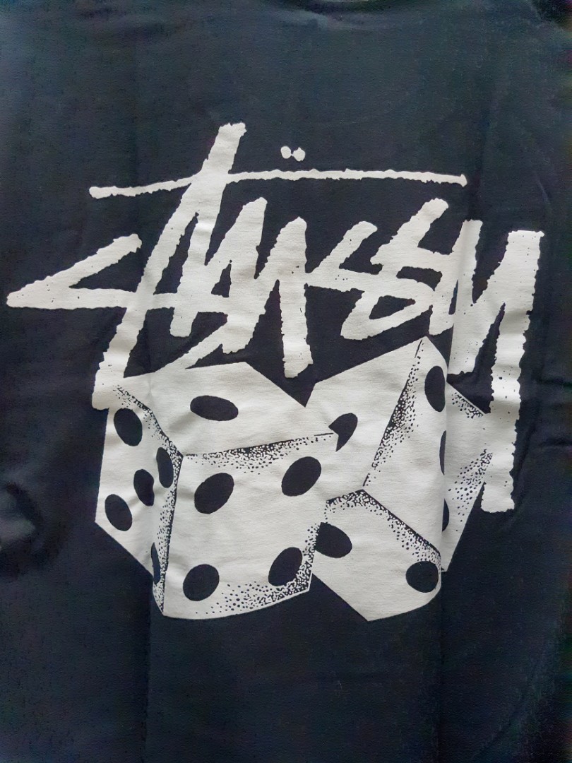 stussy pair of dice tee