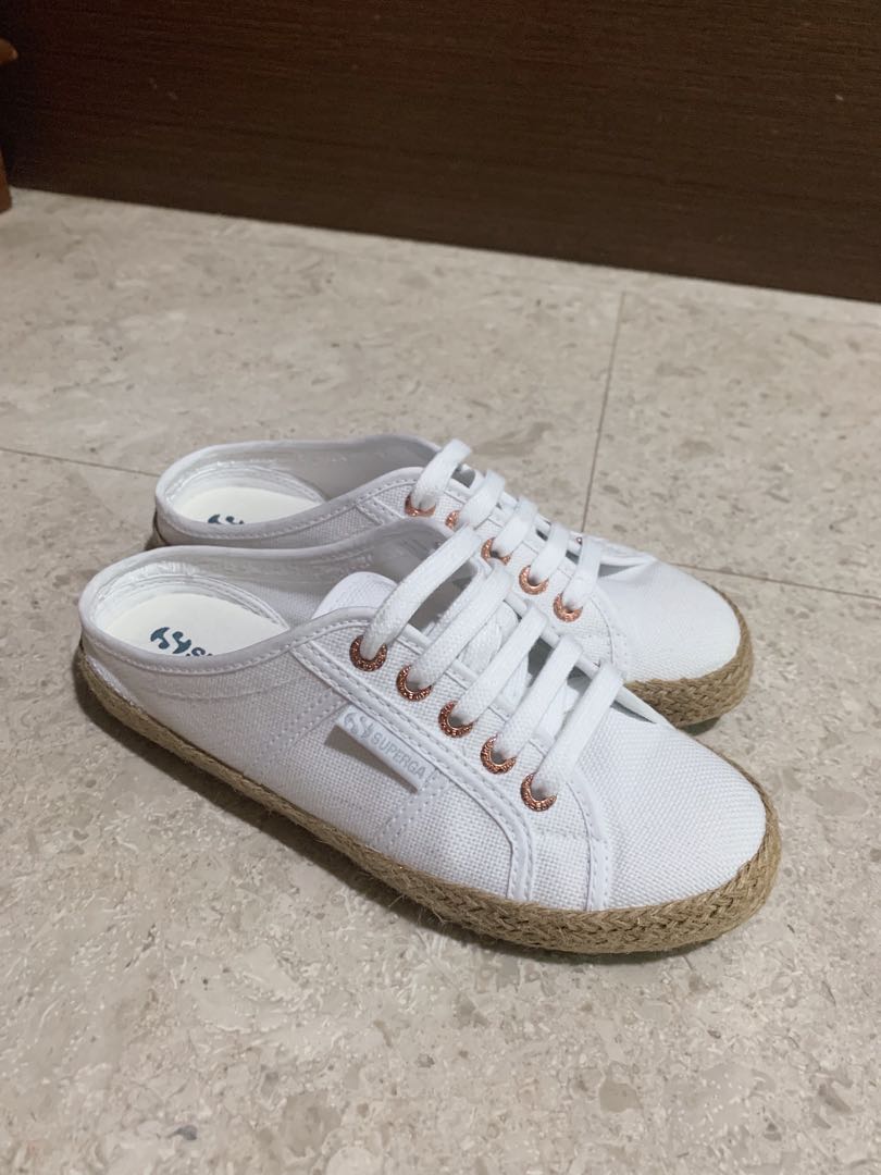 Superga store espadrille mule