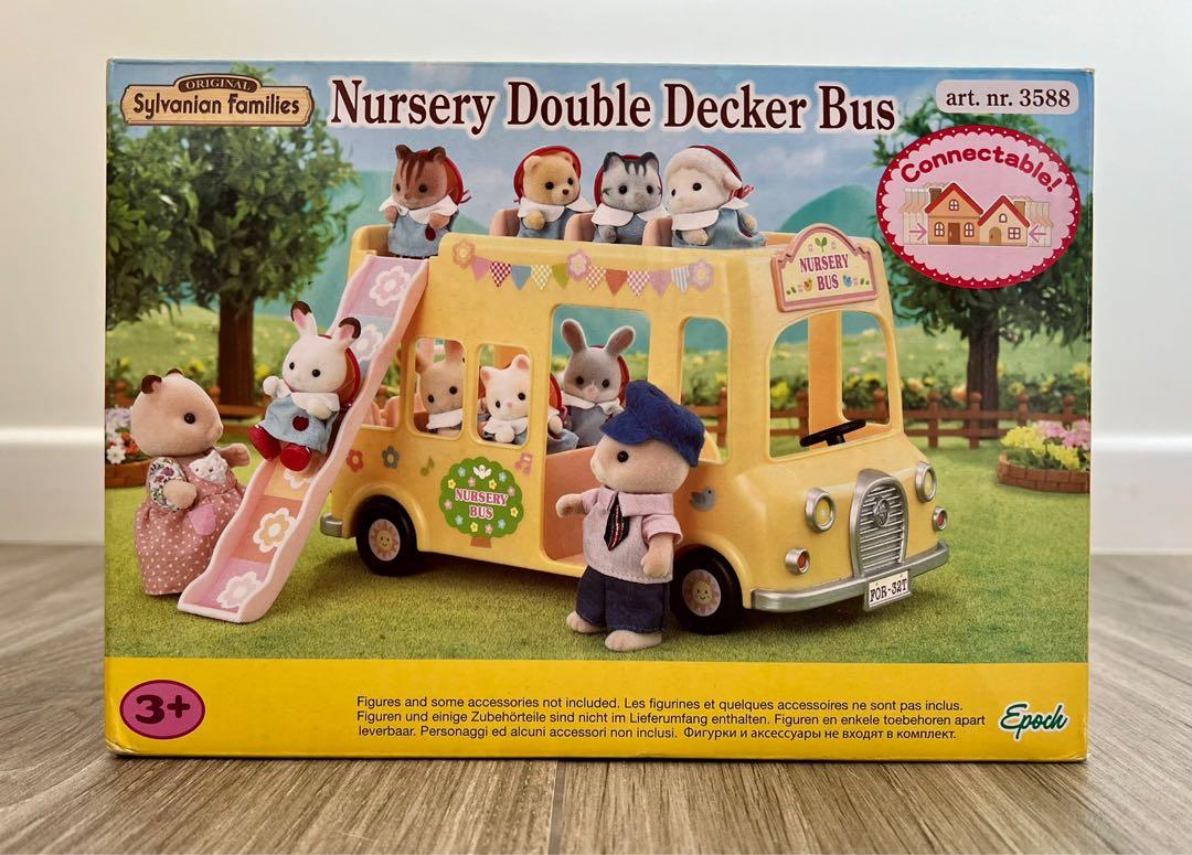 Sylvanian families nursery double decker bus store