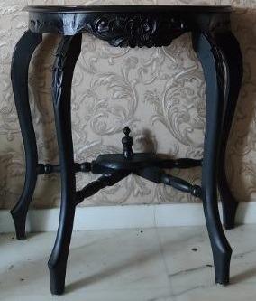 Table solid wood (Category: Tables & Sets) located in Singapore. Submitted by collections108 (Listing ID 1118670380, Image 1). Description: Old world charm table.