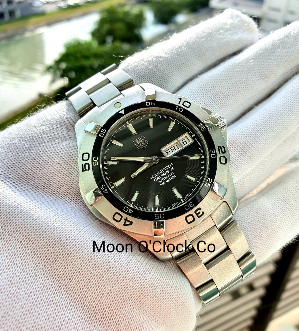 Tag heuer aquaracer calibre 5 day date store