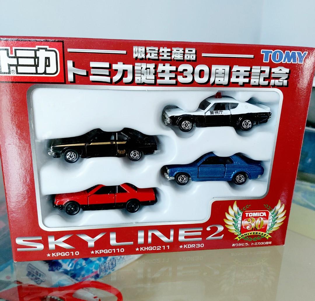 Takara Tomy Tomica 30 周年記念skyline Kpgc10 Khgc211 Kdr30 Die Cast Car Tomica 合金車仔玩具 興趣及遊戲 玩具 遊戲類 Carousell