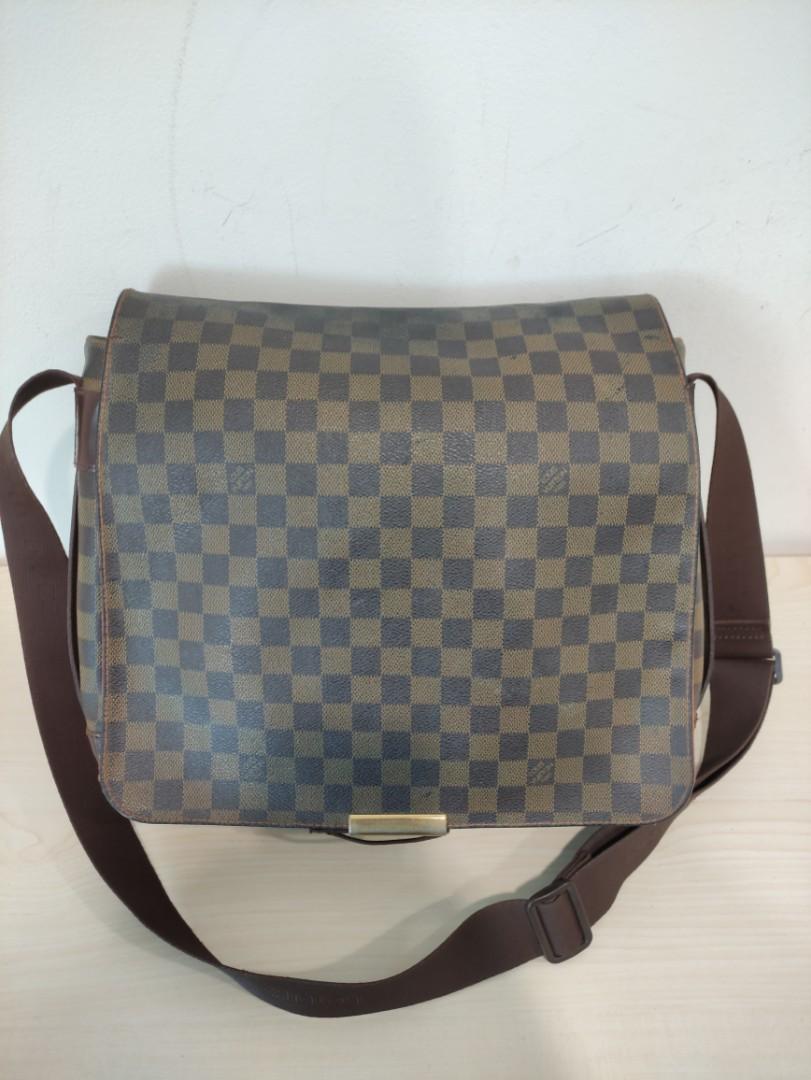 Jual Louis Vuitton Utility Side Bag Tas Selempang Pria - Brown di