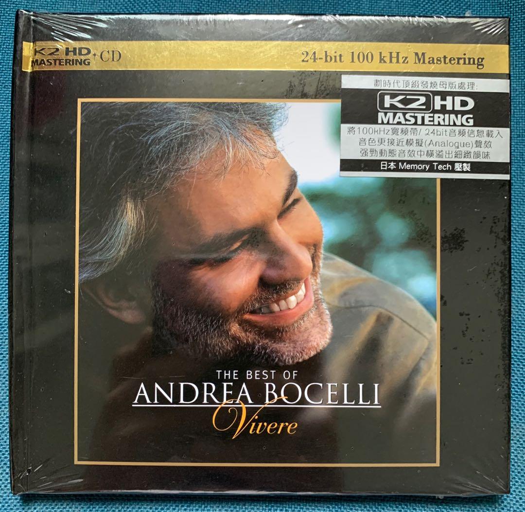 The Best Of Andrea Bocelli - Vivere （K2HD), 興趣及遊戲, 音樂 ...