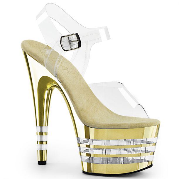 yellow pleaser heels