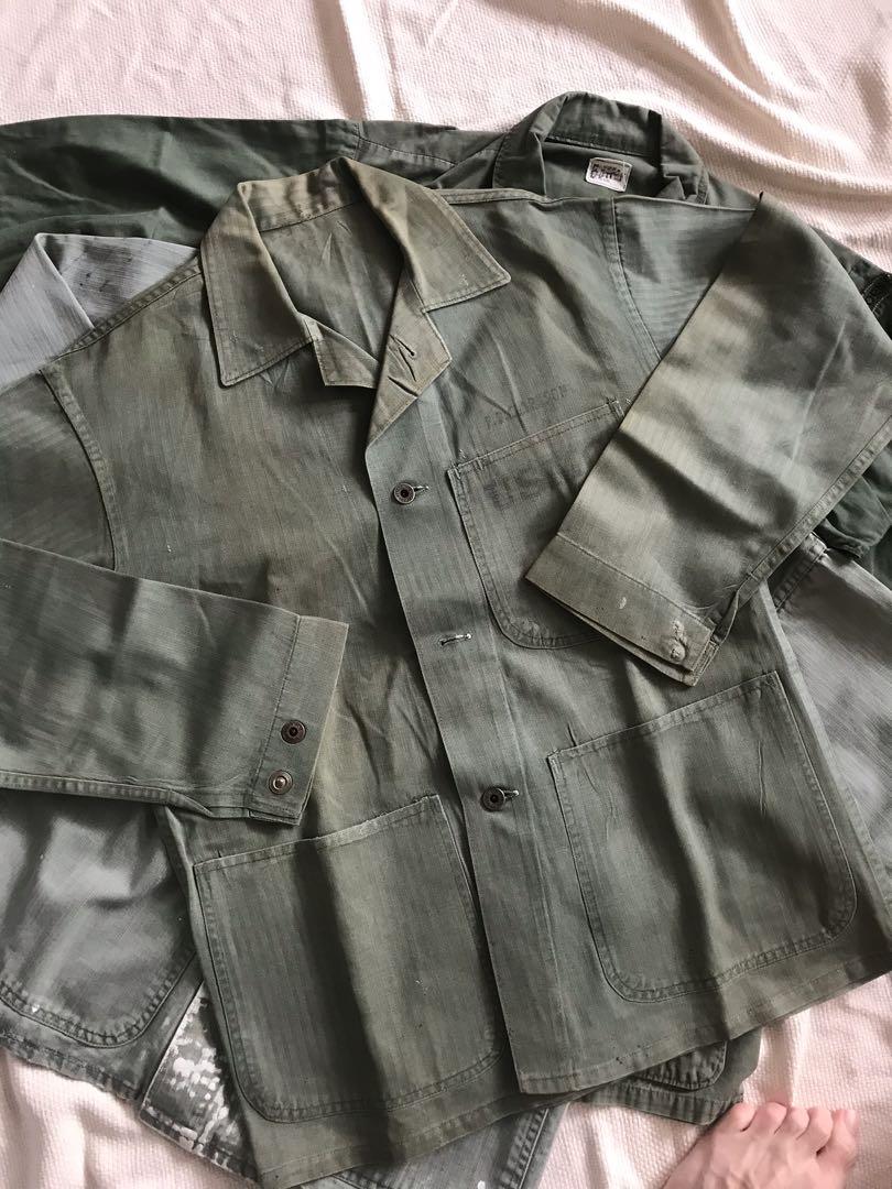 USMC P41 HBT jacket, 男裝, 外套及戶外衣服- Carousell
