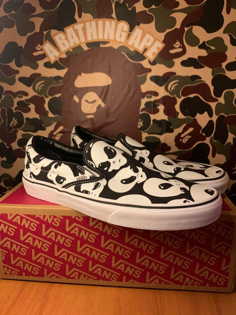 vans slip on alien