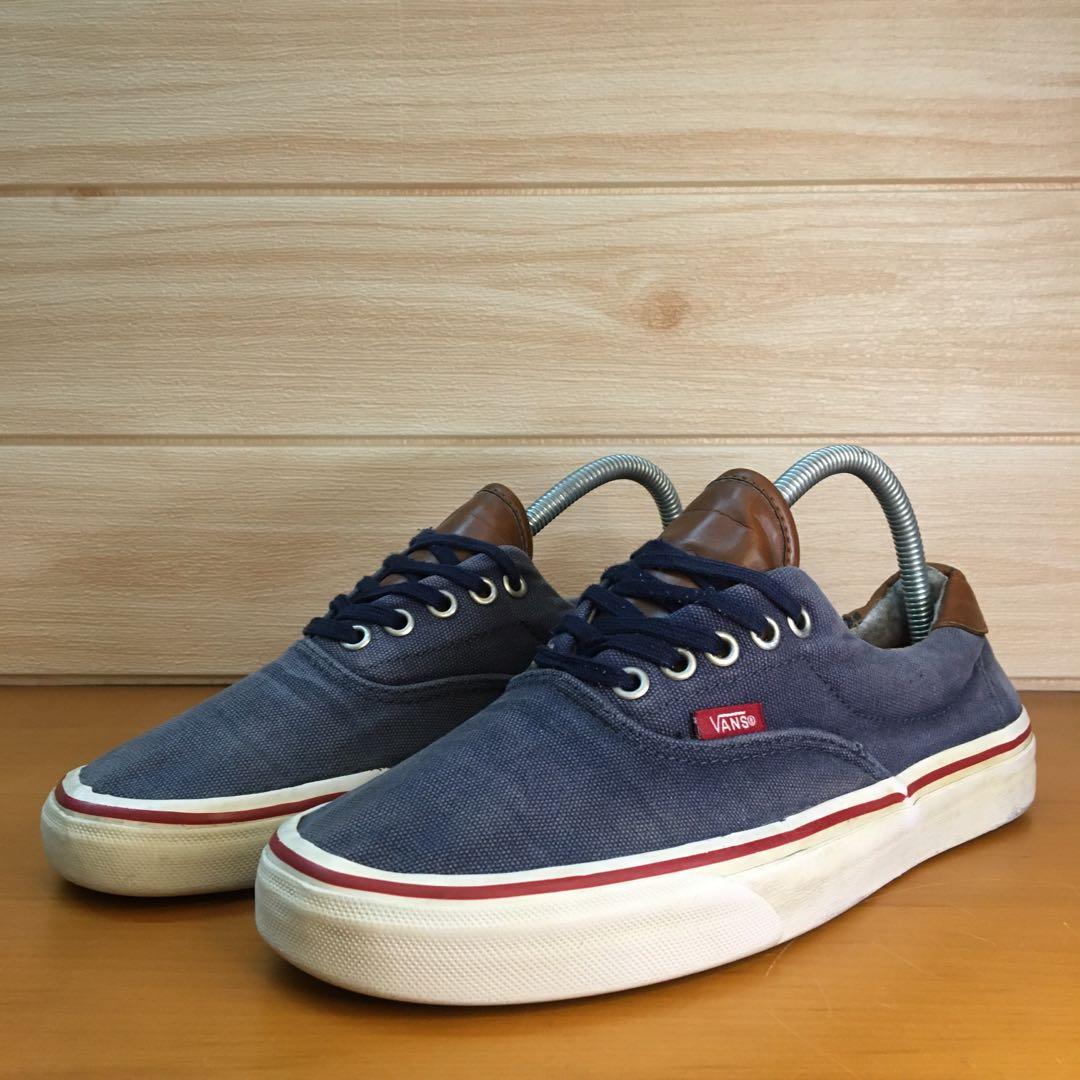 VANS ERA BLUE LEATHER