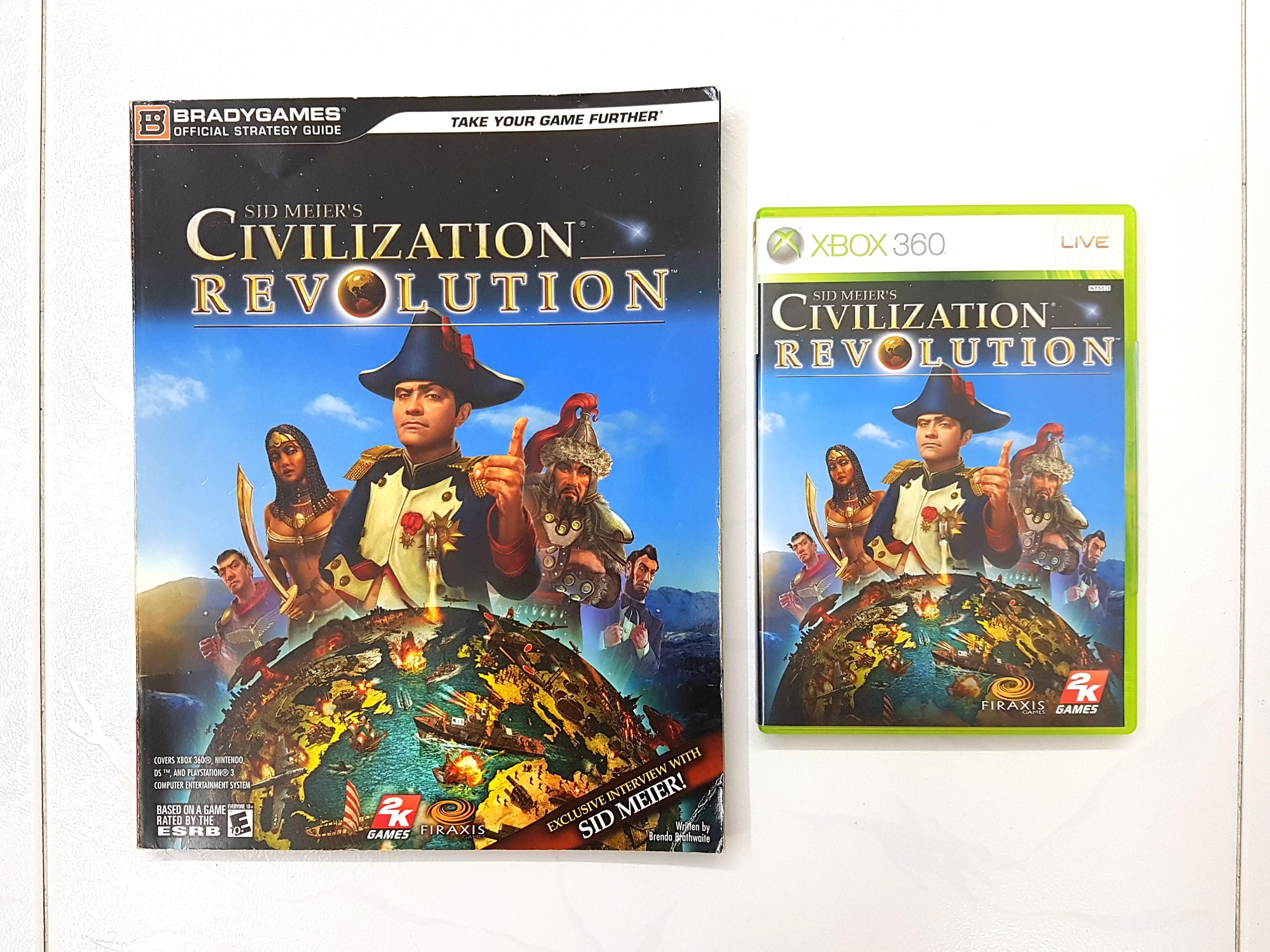 Video Game for XBOX 360 Sid Meier's Civilization Revolution