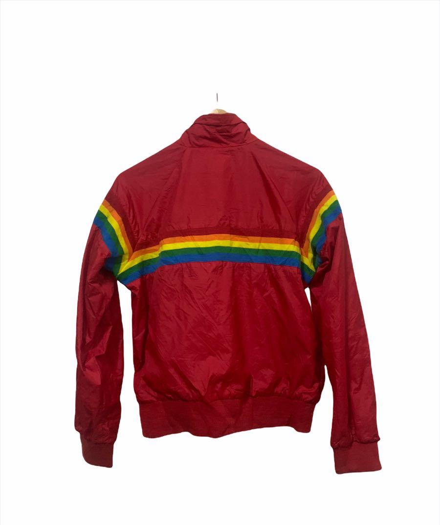 Vintage rainbow jacket, Men's Fashion, Coats, Jackets and Outerwear on