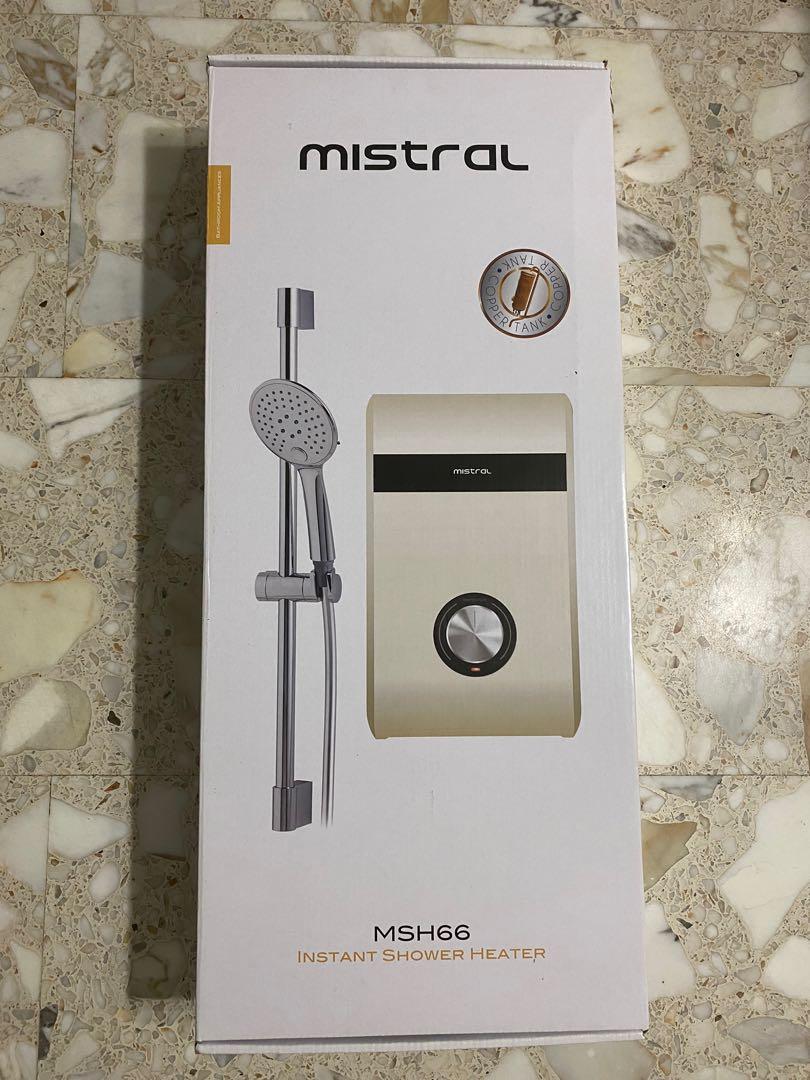 Water Heater Mistral MSH66, TV u0026 Home Appliances, Water Heater u0026 Instant  Showers on Carousell