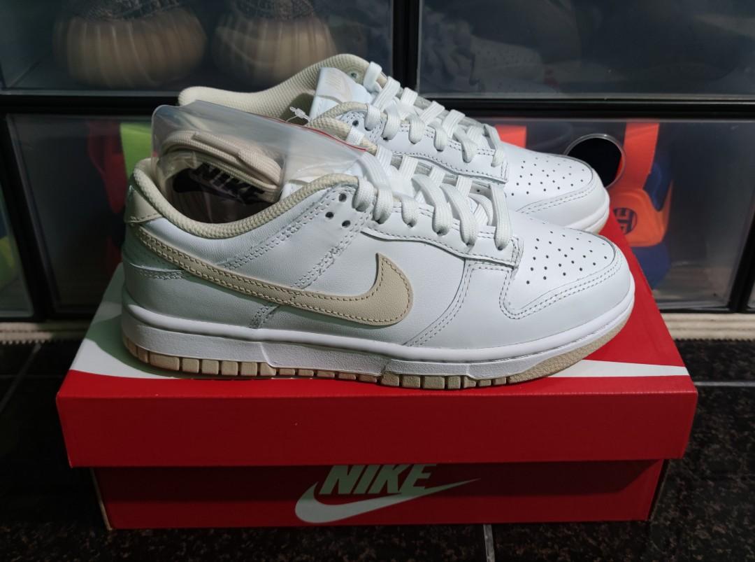 dunk low pearl white