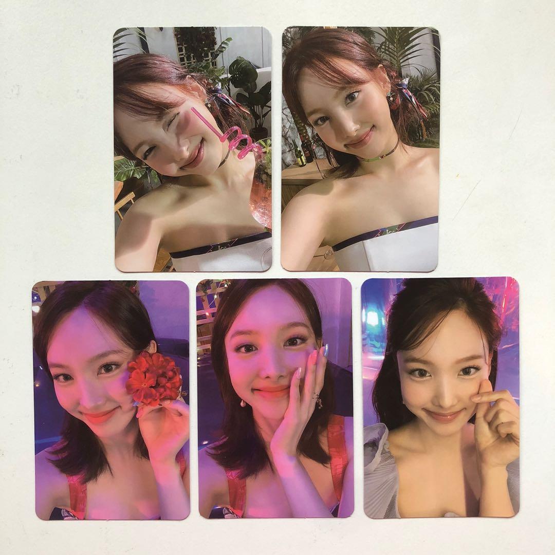 Wts Twice Nayeon Taste Of Love Photocard Set 5pcs Set Hobbies Toys Collectibles Memorabilia K Wave On Carousell