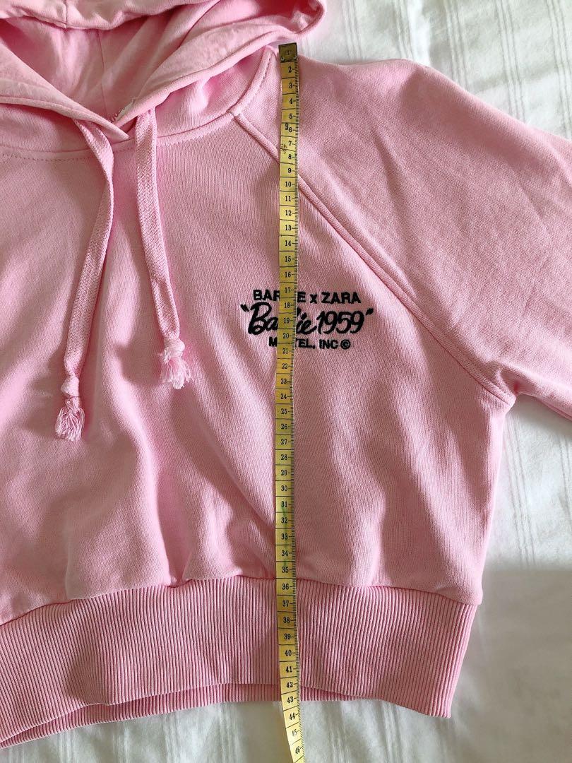 Zara Barbie Hoodie and short One set Women s Fashion Tops