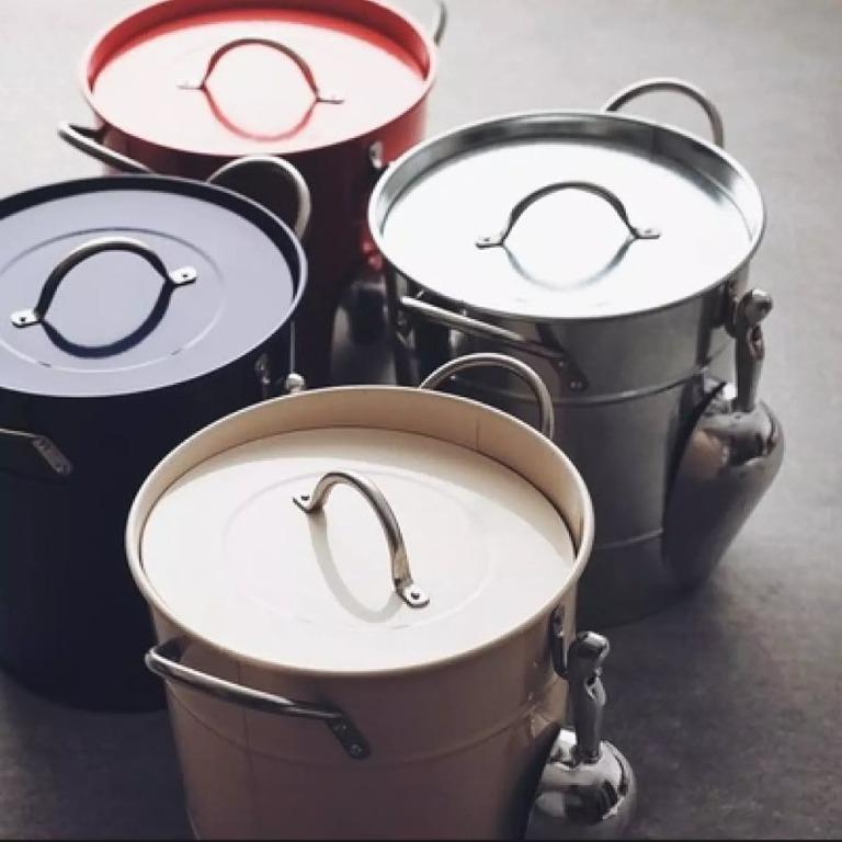 3.4L Dry Ice Bucket Tableware Double Ice Bucket Beverage Beer French ...