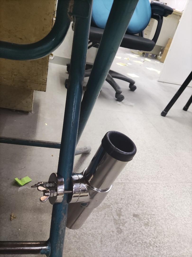 不銹鋼船用插竿筒 運動產品 釣魚 Carousell