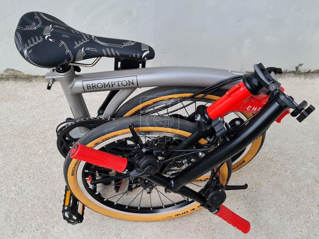 BNIB Brompton CHPT3 V3 S6E X Special Edition Titanium Superlight complete set