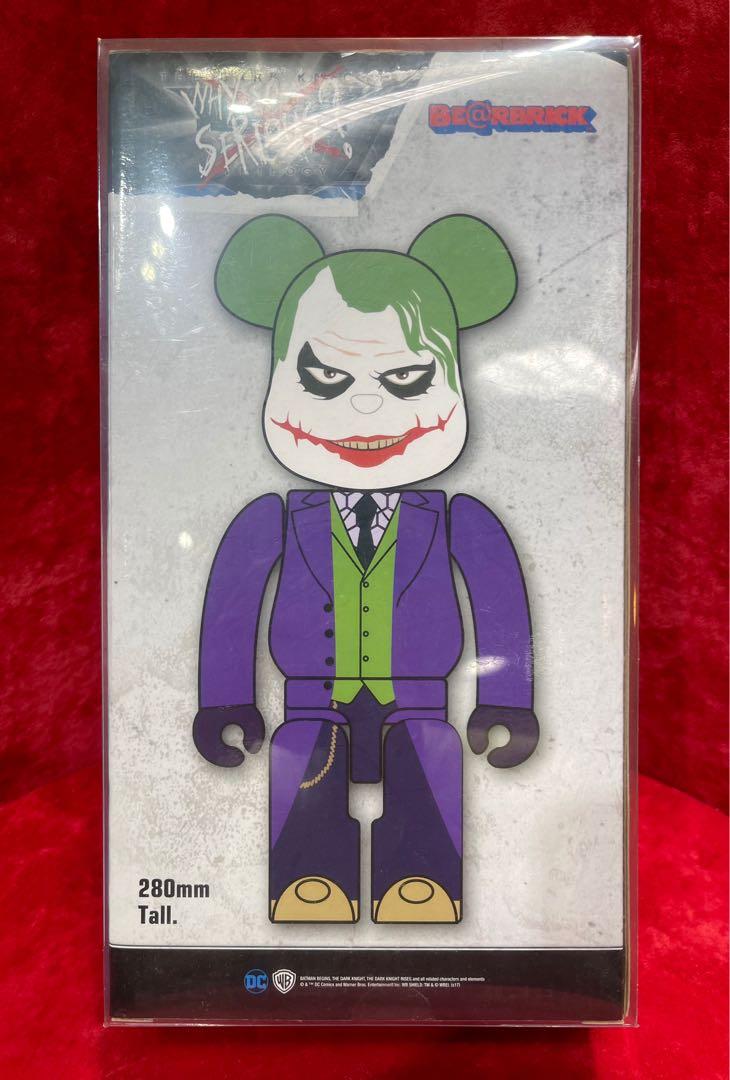 全新現貨靚盒Bearbrick 400% Joker Laughing Version The Dark
