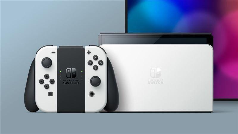 任天堂Nintendo Switch 遊戲主機(OLED款式) 白色HEG-S-KAAAA-HKG 香港