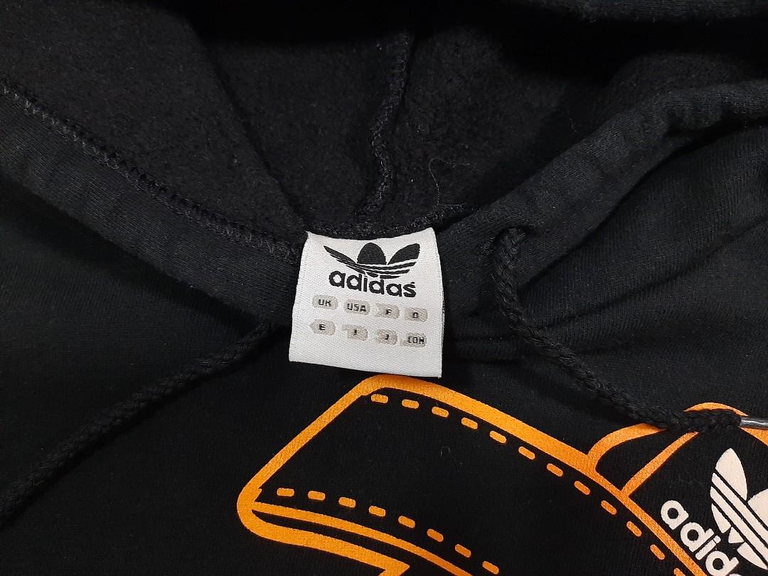 Adidas basketball flock 2025 trefoil black hoodie