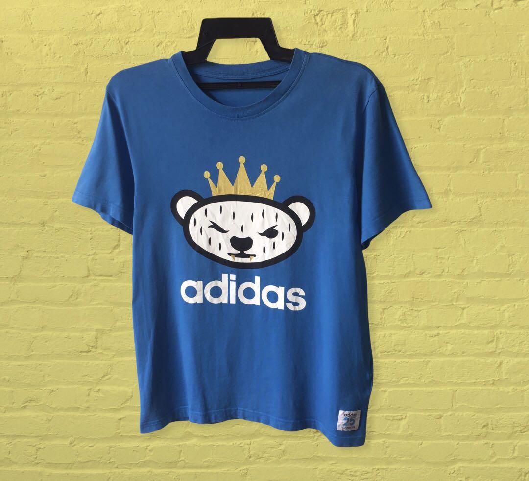 Adidas Nigo Tee Bear Men s Fashion Tops Sets Tshirts Polo