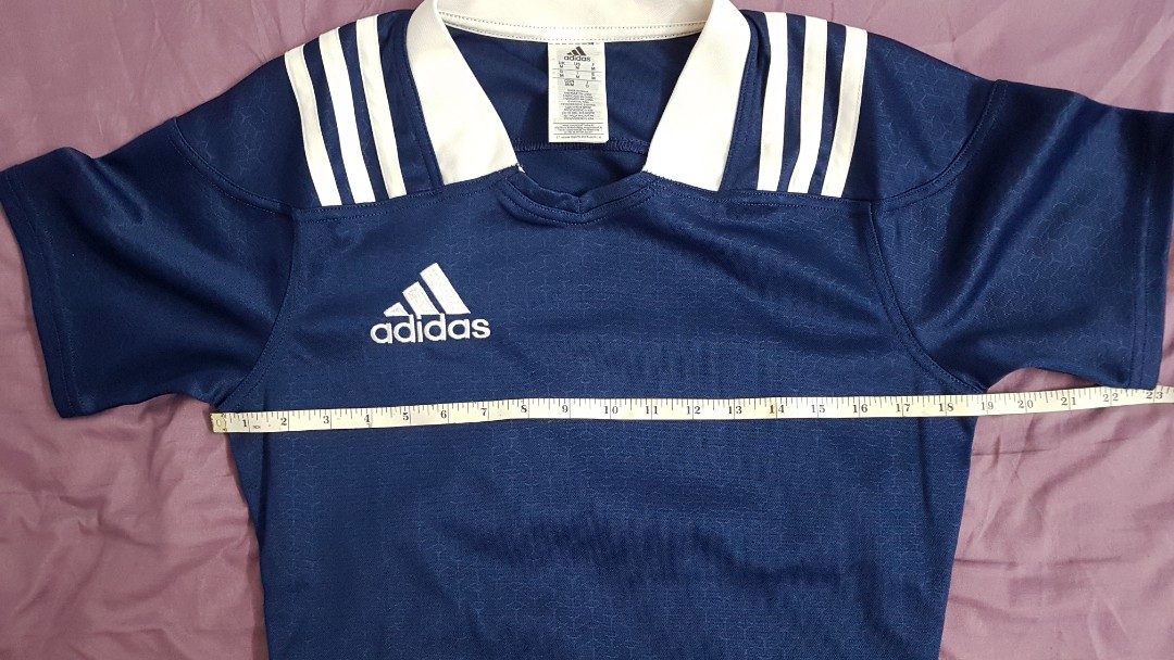 Adidas plain rugby jersey