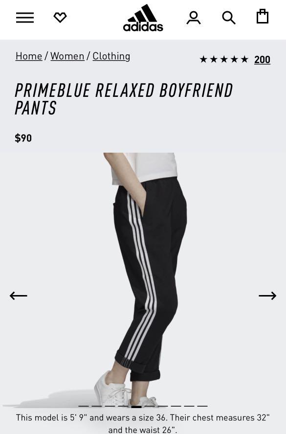 adidas Originals Women's Primeblue Relaxed Boyfriend Pants