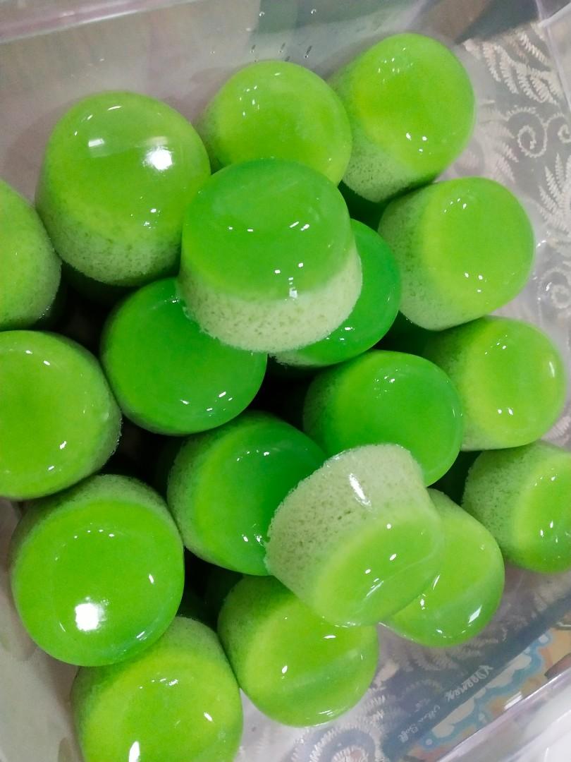 agar agar santan sirap rose