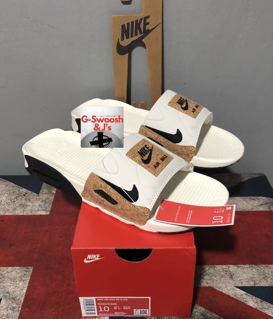Airmax 90 cork slide, Men's Fashion, Footwear, Slippers \u0026 Slides on  Carousell