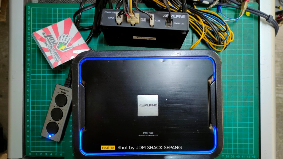アルパイン SWE-1500 パワードサブウーファー 【公式通販】