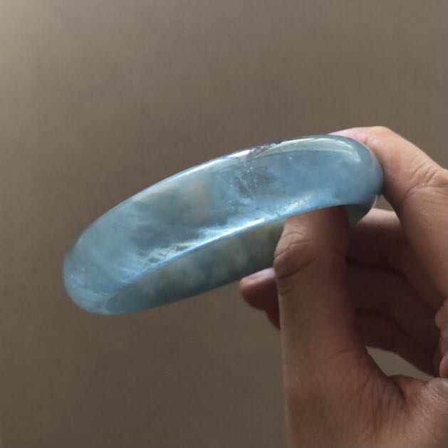 Aquamarine bangle cheap