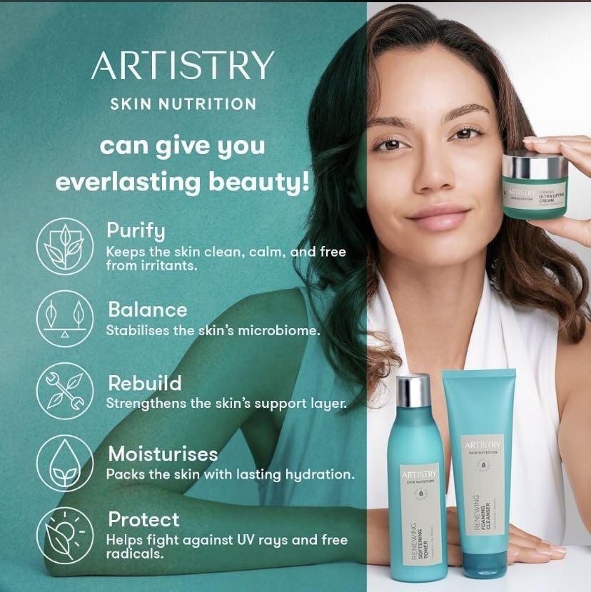 ARTISTRY SKIN NUTRITION Renewing Firming Set- 100% Amway Original  Skincare, Health  Nutrition, Health Supplements, Vitamins  Supplements on  Carousell