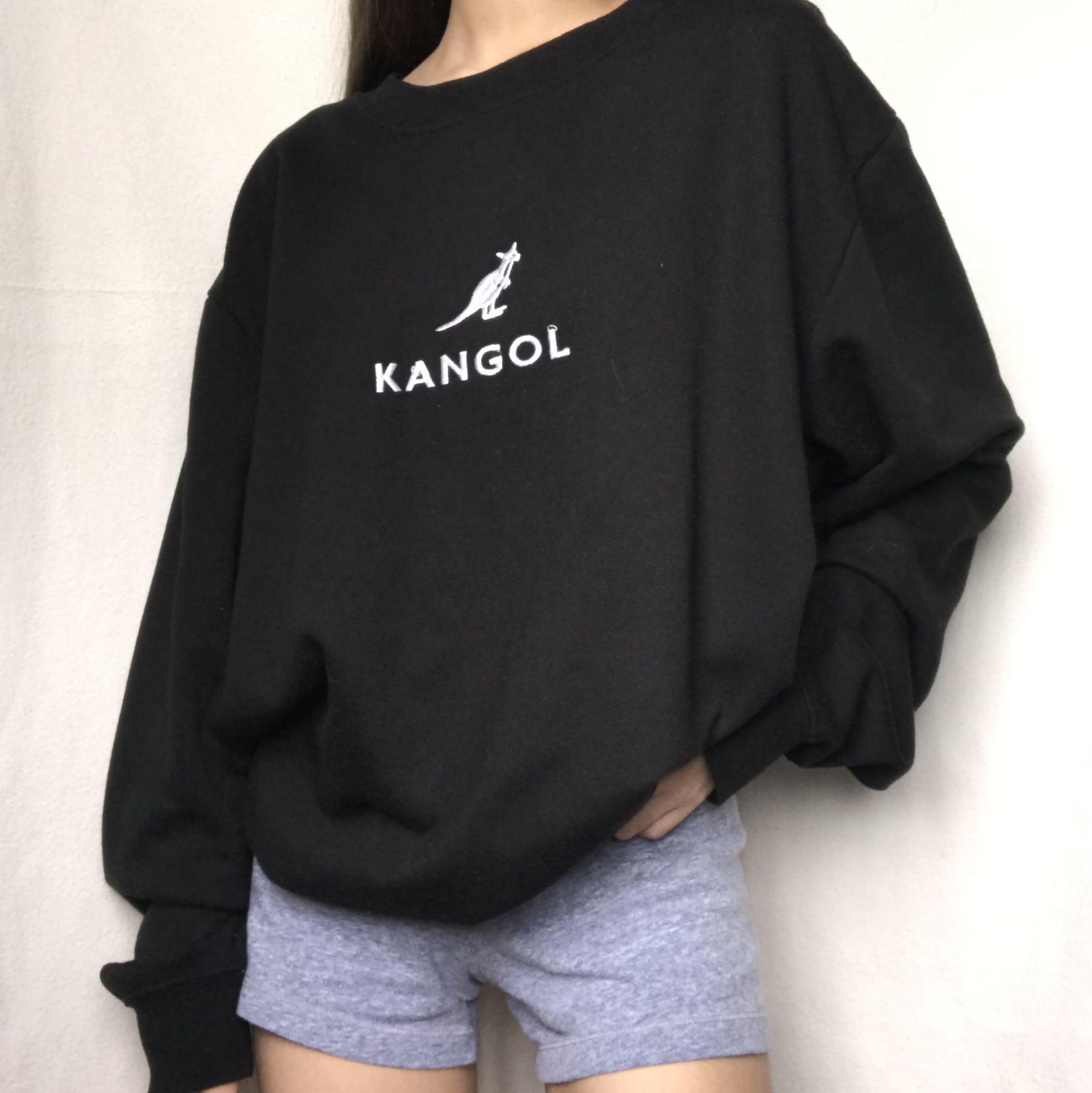 regeling Metropolitan Kwestie authentic kangol black minimalist sweater, Women's Fashion, Coats, Jackets  and Outerwear on Carousell