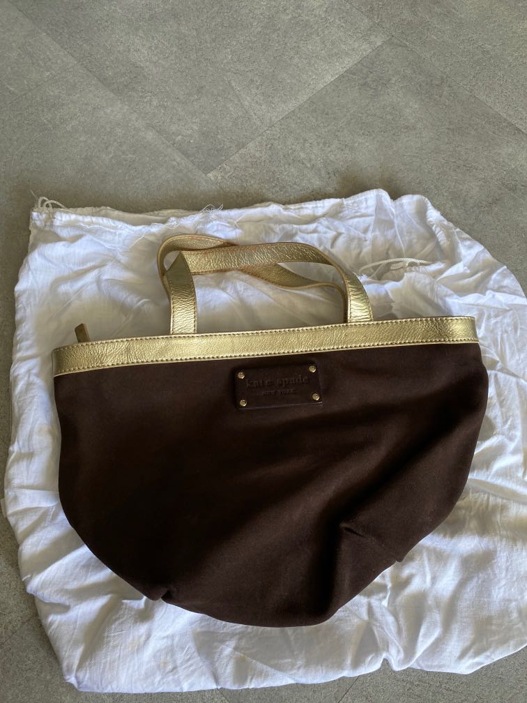 kate spade suede tote