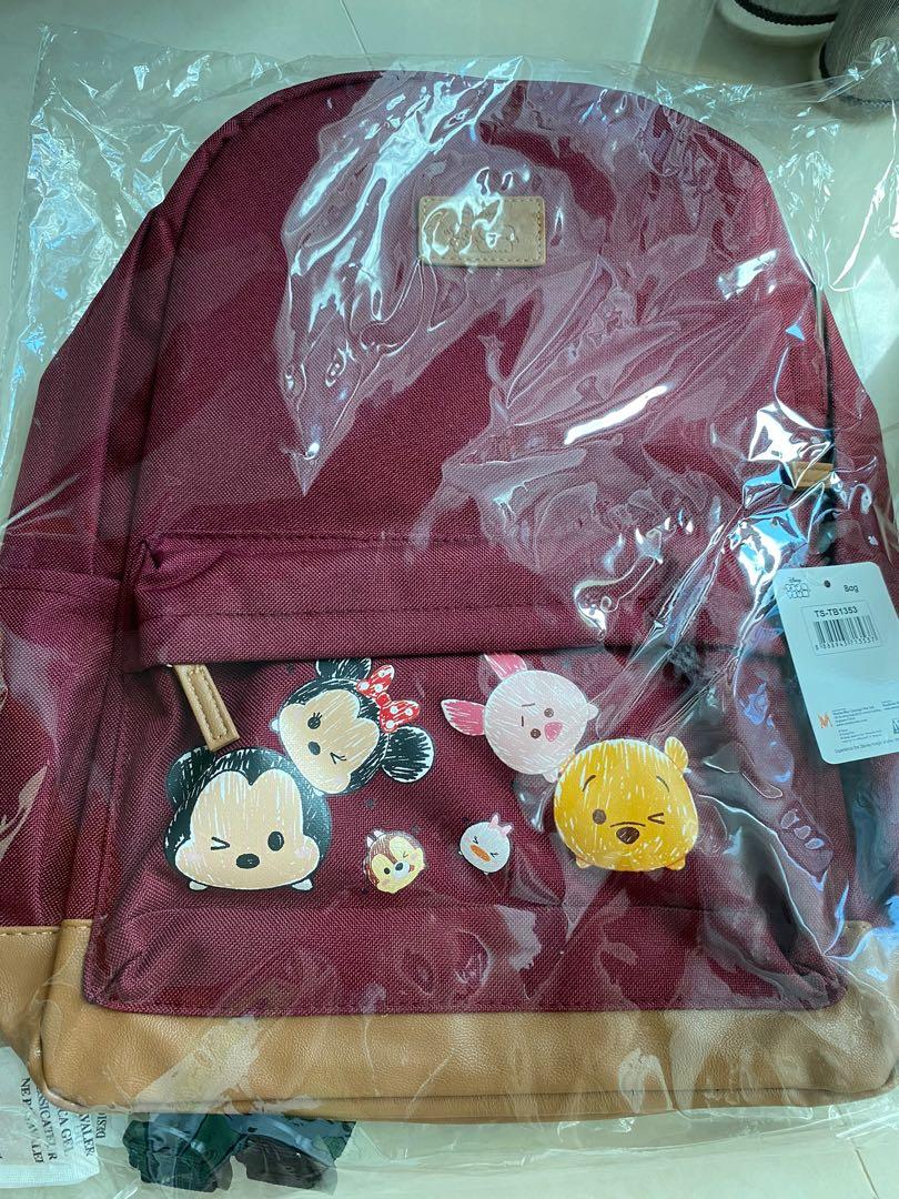 Authentic Tsum Tsum School Bag Backpack Women s Fashion Bags Wallets Backpacks on Carousell