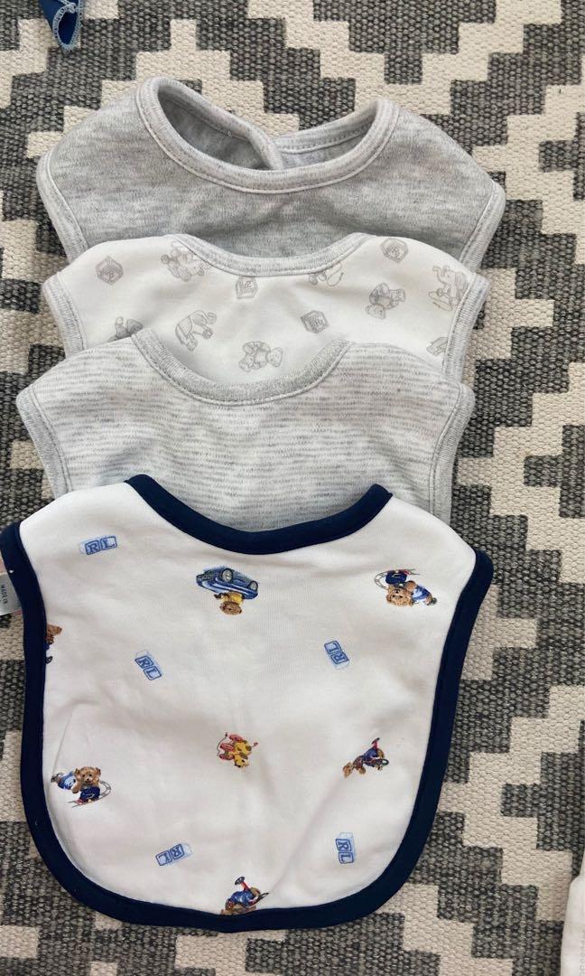 Ralph lauren baby bibs best sale