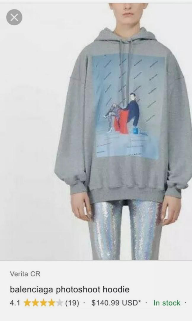 Balenciaga photoshoot Hoodie Sweater