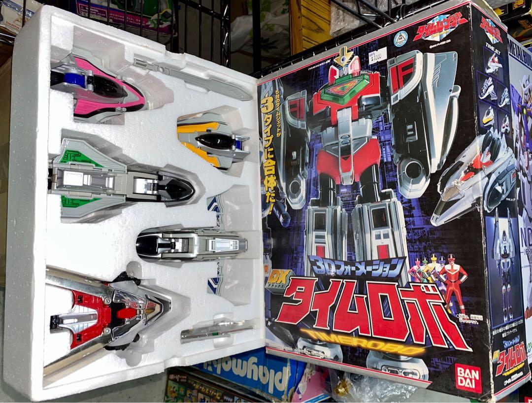 BANDAI 75512 未來戰隊TIMERANGER DX TIMEROBO (HKG), 興趣及遊戲, 玩具& 遊戲類- Carousell