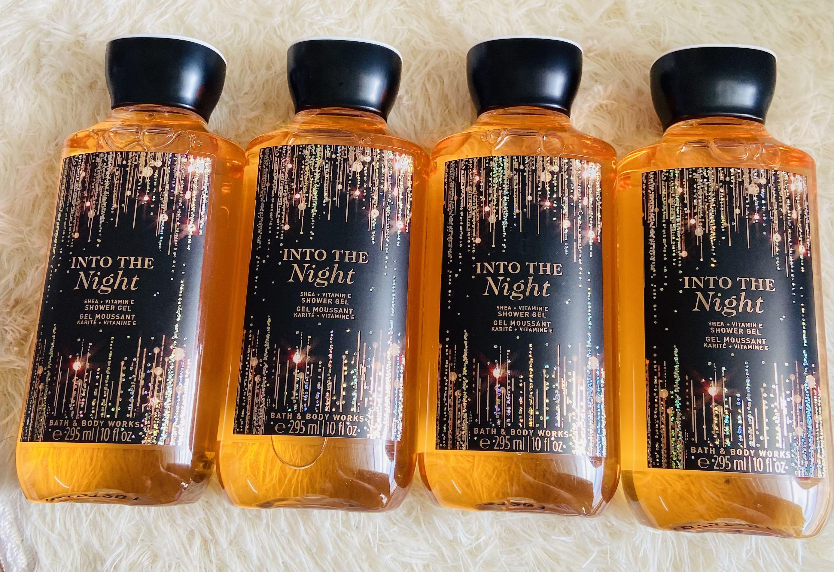 BATH & BODY WORKS INTO THE NIGHT SHOWER GEL 295 ML, Beauty & Personal